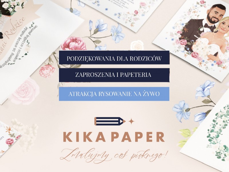 kika-paper zdjęcie prezentacji gdzie wesele
