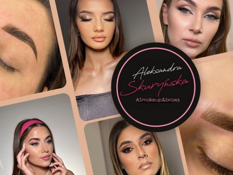 asmakeupbrows-aleksandra-skurynska zdjęcie prezentacji gdzie wesele