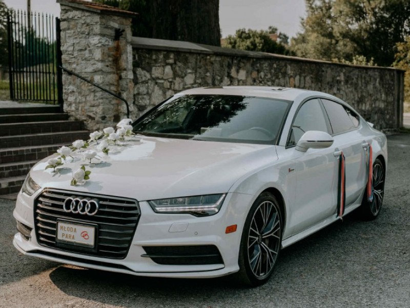 audi-a7-do-slubu zdjęcie prezentacji gdzie wesele