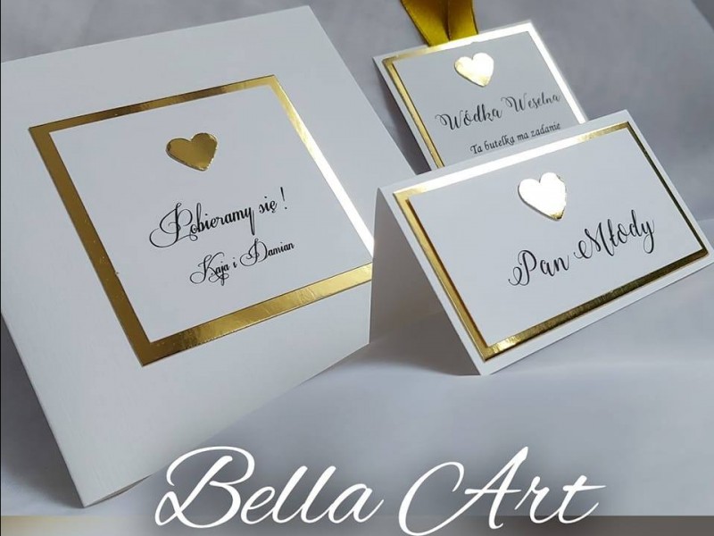 bella-art-zaproszenia-slubne zdjęcie prezentacji gdzie wesele