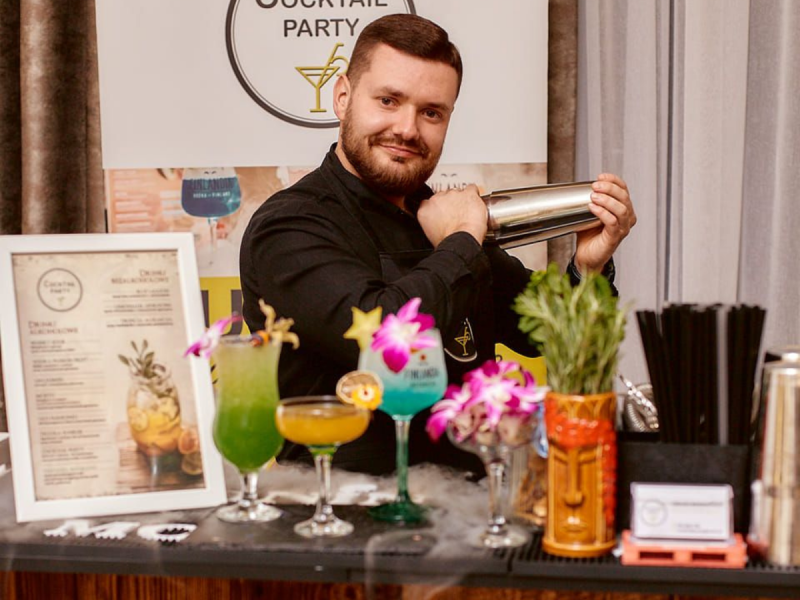 cocktail-party-obsluga-barmanska zdjęcie prezentacji gdzie wesele