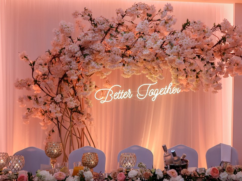 dekoracjaswiatlemeu zdjęcie prezentacji gdzie wesele