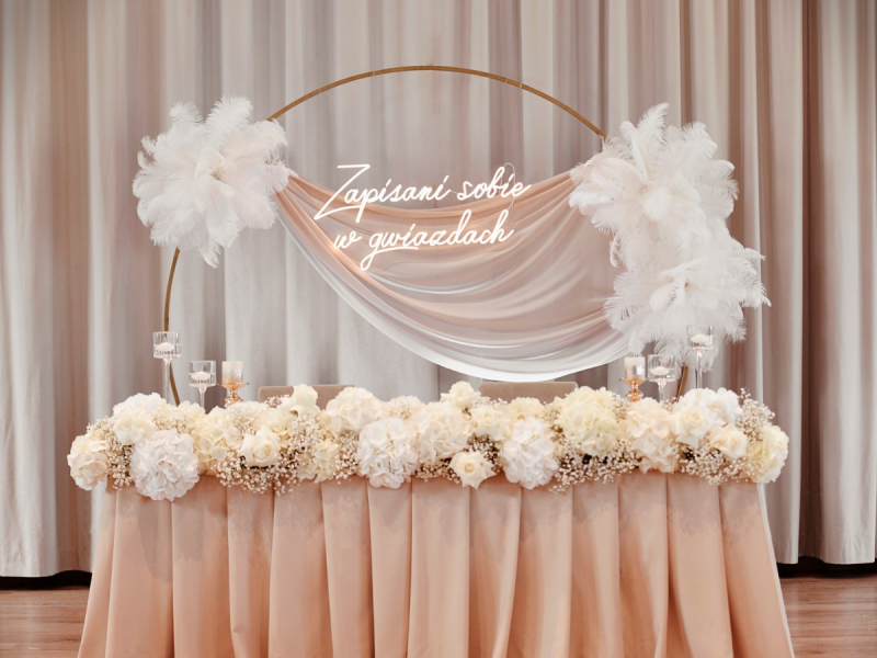 firma-dekoracyjna-claudia zdjęcie prezentacji gdzie wesele