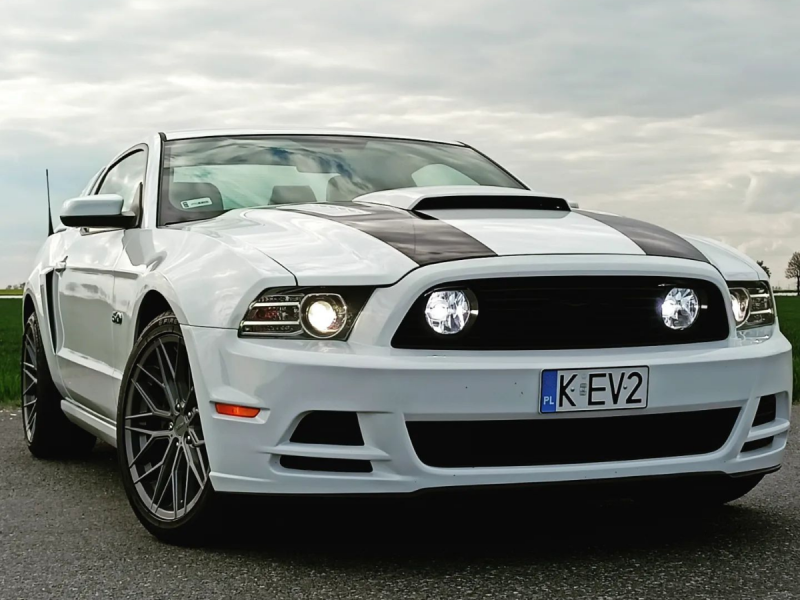ford-mustang-gt-do-slubu-bialy zdjęcie prezentacji gdzie wesele