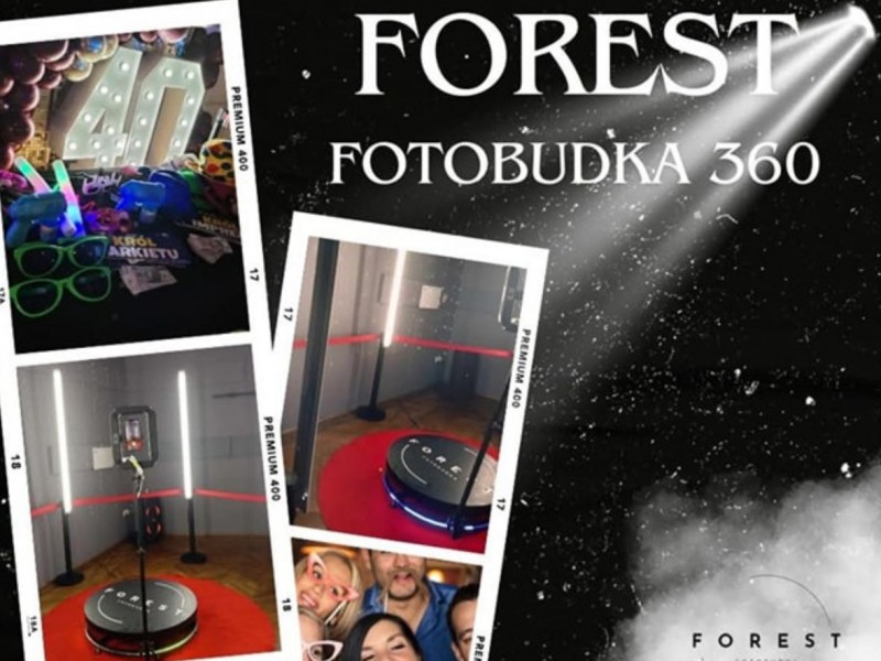 forest-fotobudka-360 zdjęcie prezentacji gdzie wesele