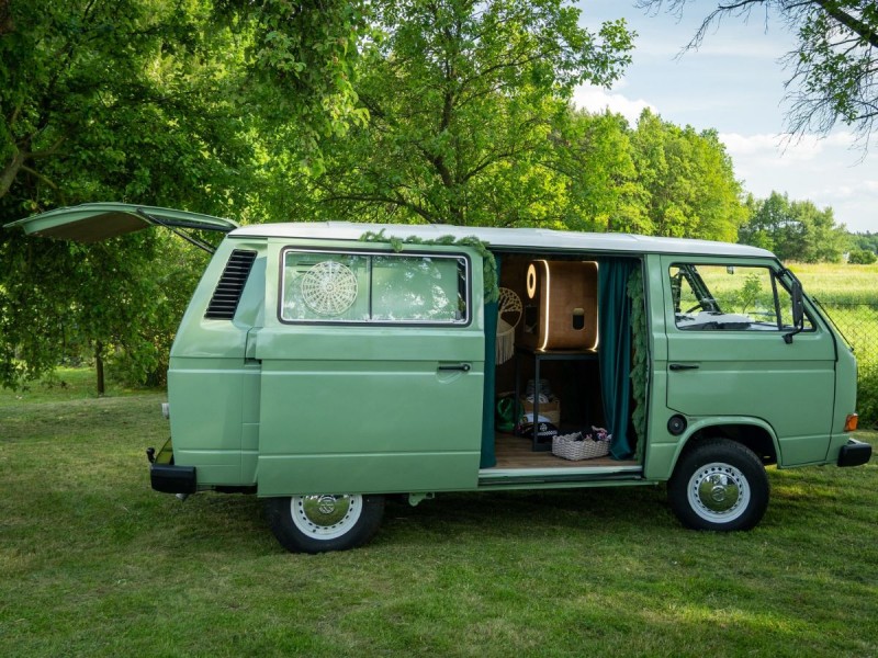 fotobus-forest zdjęcie prezentacji gdzie wesele