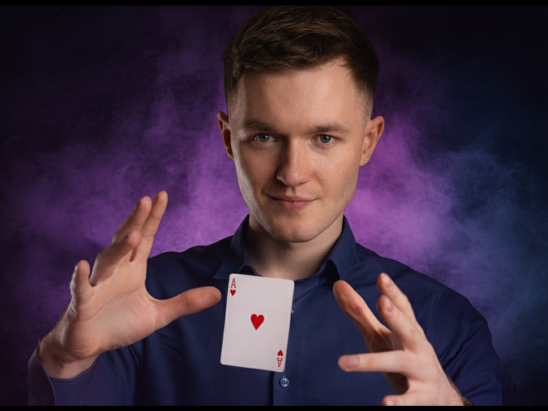 iluzjonista-hubert-burzynski zdjęcie prezentacji gdzie wesele