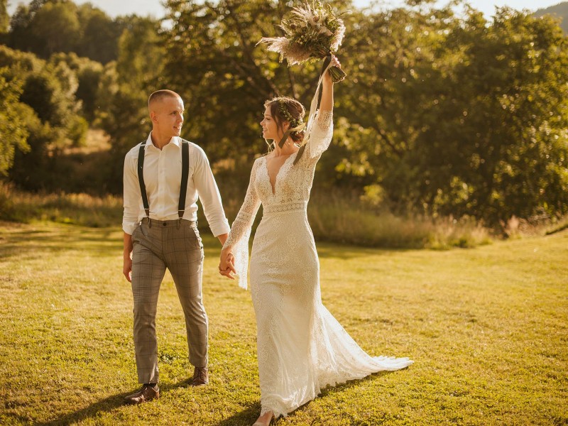 naturalnie zdjęcie prezentacji gdzie wesele