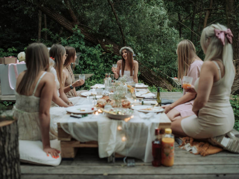 ns-udekorowane zdjęcie prezentacji gdzie wesele