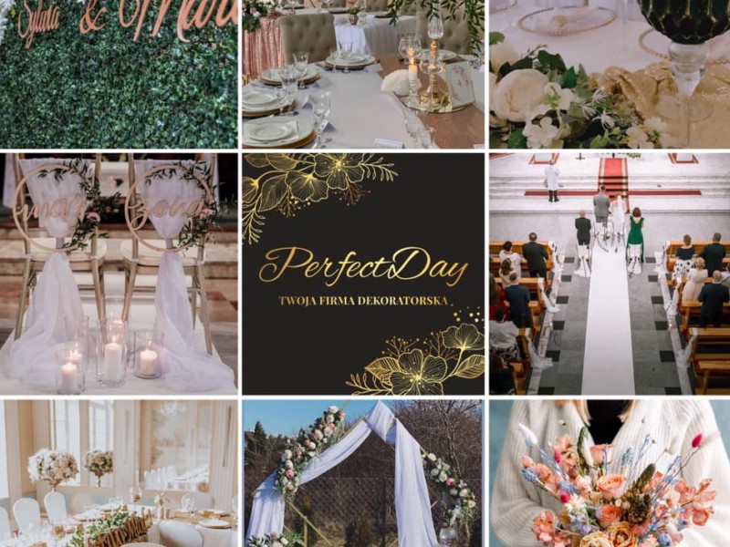 perfectday-dekoracje-slubne zdjęcie prezentacji gdzie wesele