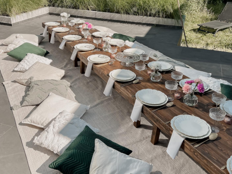 picnic-bash-concept zdjęcie prezentacji gdzie wesele