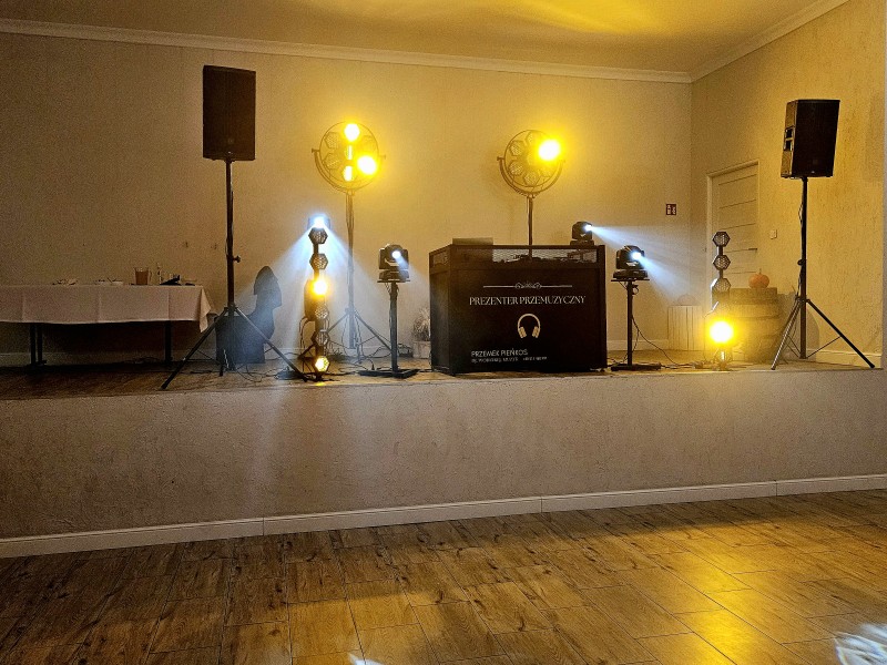 prezenter-przemuzyczny zdjęcie prezentacji gdzie wesele