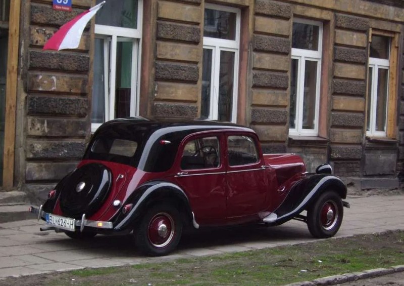 Auto do ślubu Samochód auto Citroen 11 BL 1947 r do ślubu