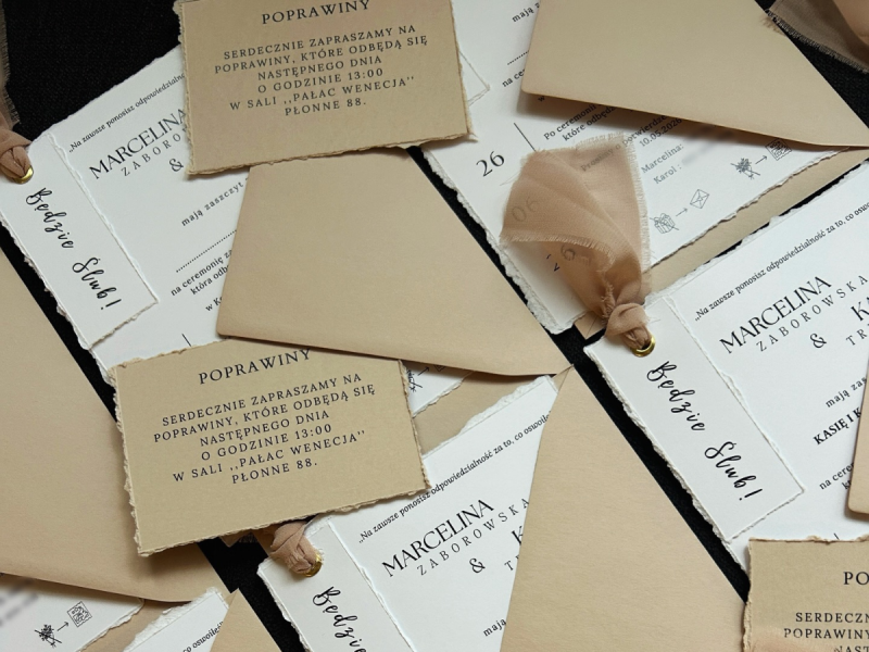 studio-kartka zdjęcie prezentacji gdzie wesele