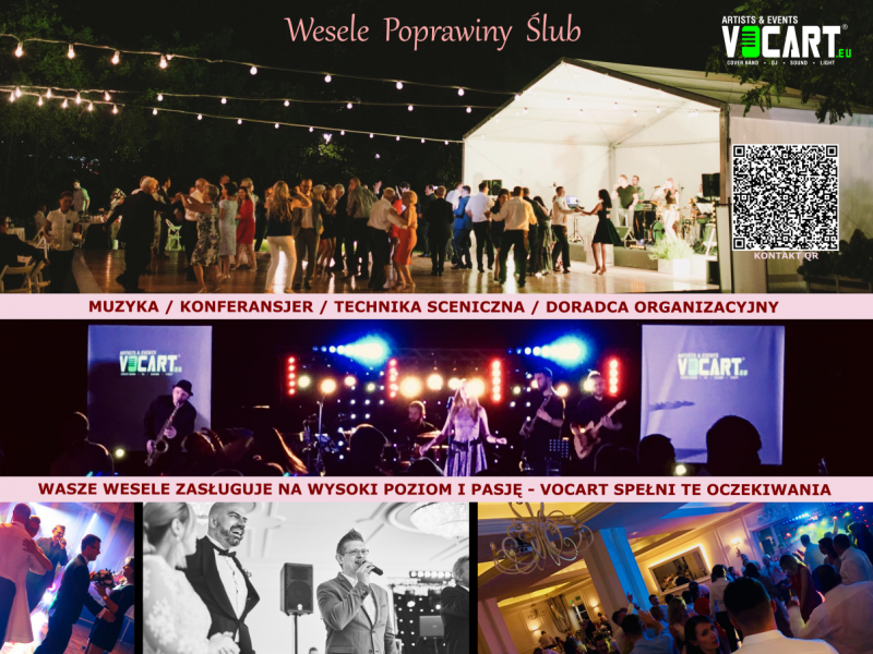 vocart-artists-events-zespol-dj-konferansjer zdjęcie prezentacji gdzie wesele