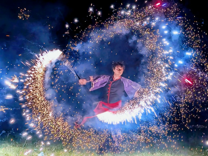 widowiskowe-pokazy-fireshow zdjęcie prezentacji gdzie wesele