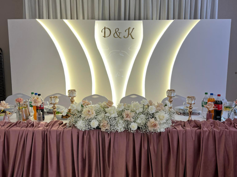 zaczarowana-scianka zdjęcie prezentacji gdzie wesele