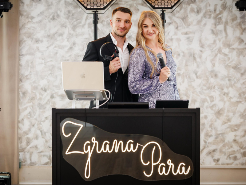 zgrana-para-dj-z-wokalem-na-zywo zdjęcie prezentacji gdzie wesele