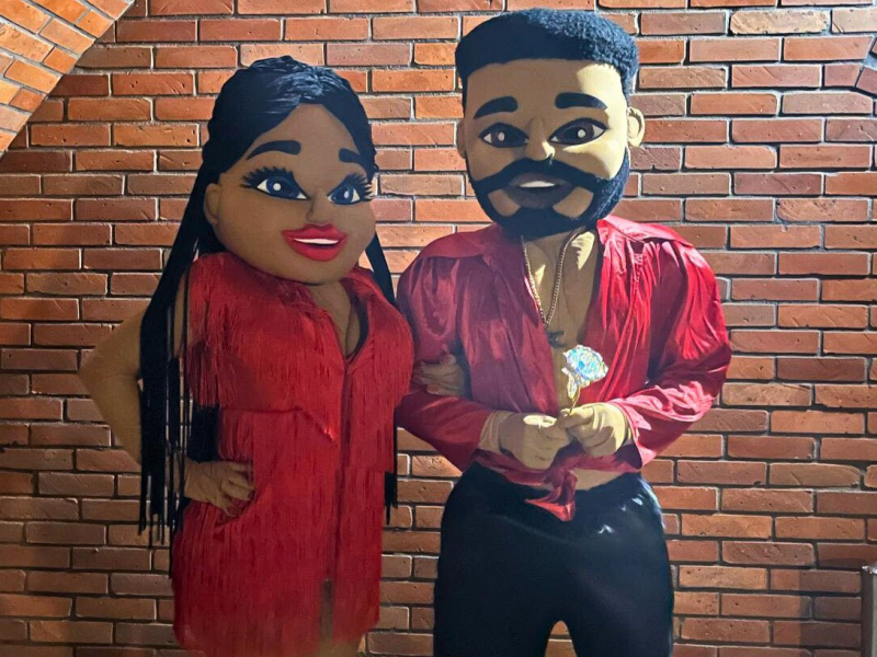 zywe-maskotki-don-pedro-i-bella zdjęcie prezentacji gdzie wesele